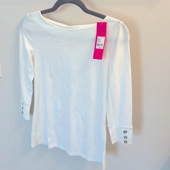 Sweater Designer By Lilly Pulitzer In Beige, Size: Xxs main image 0